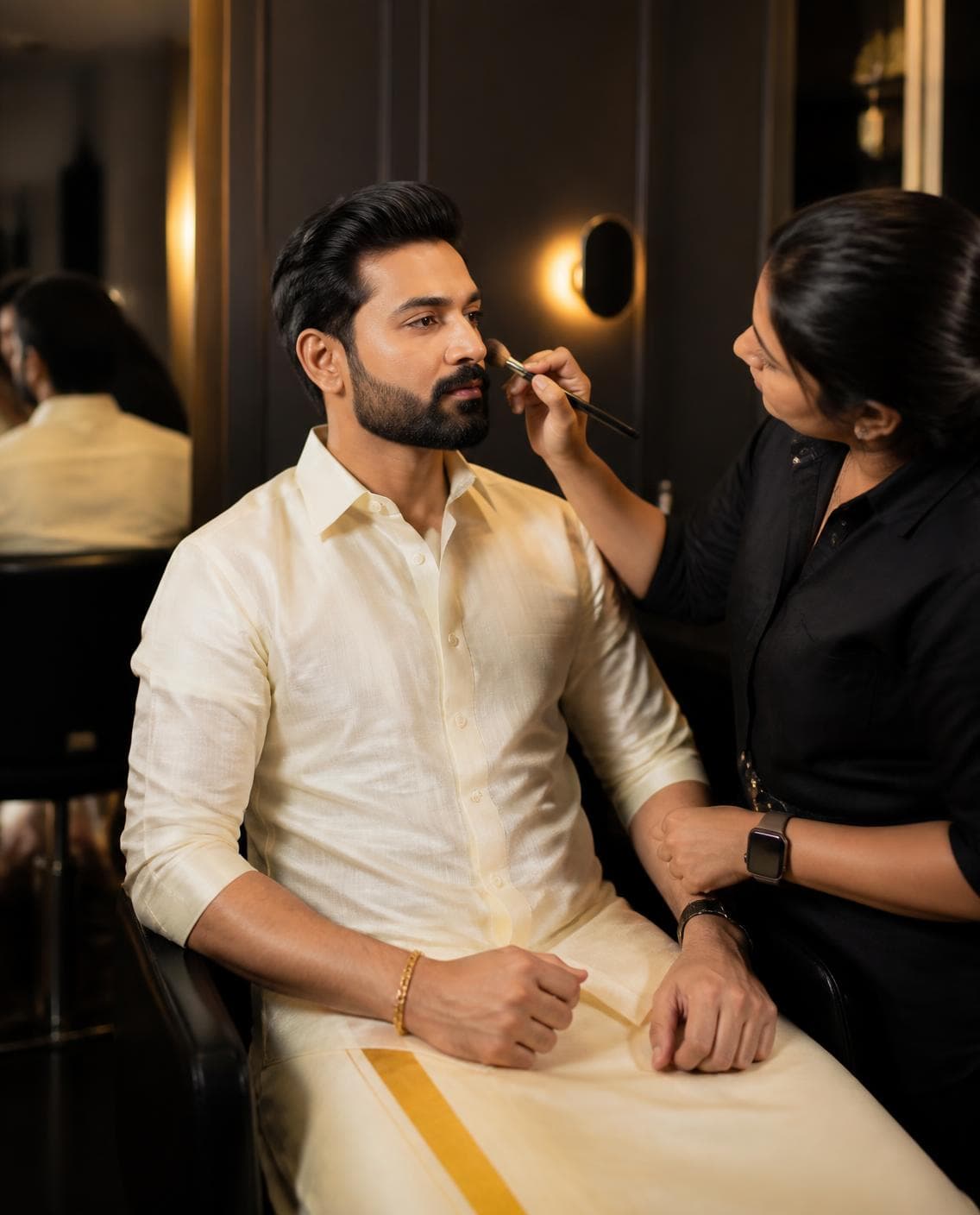 Groom Makeup